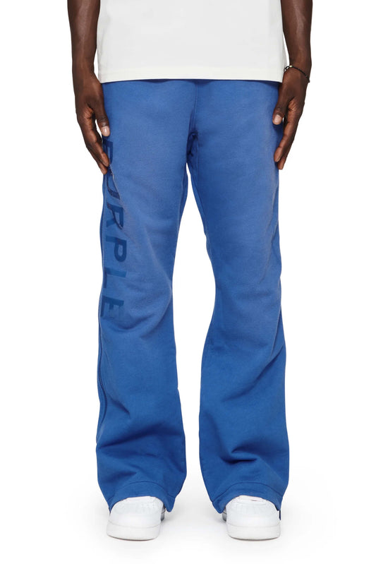 Faded Wordmark Flared Sweatpants