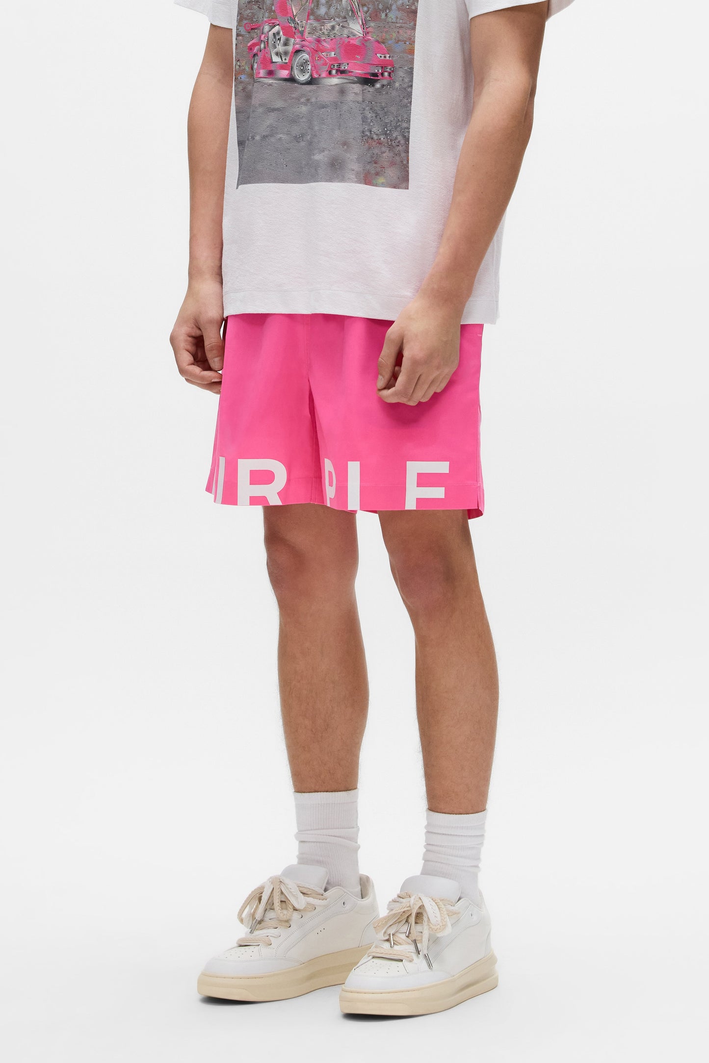 Wordmark Cut All Around Short