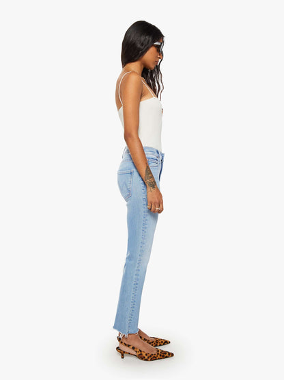 PETITES The Lil Mid Rise Dazzler Ankle Fray - Blessing In Disguise