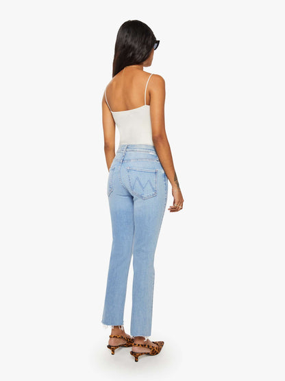 PETITES The Lil Mid Rise Dazzler Ankle Fray - Blessing In Disguise