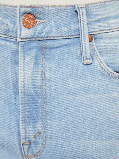PETITES The Lil Mid Rise Dazzler Ankle Fray - Blessing In Disguise