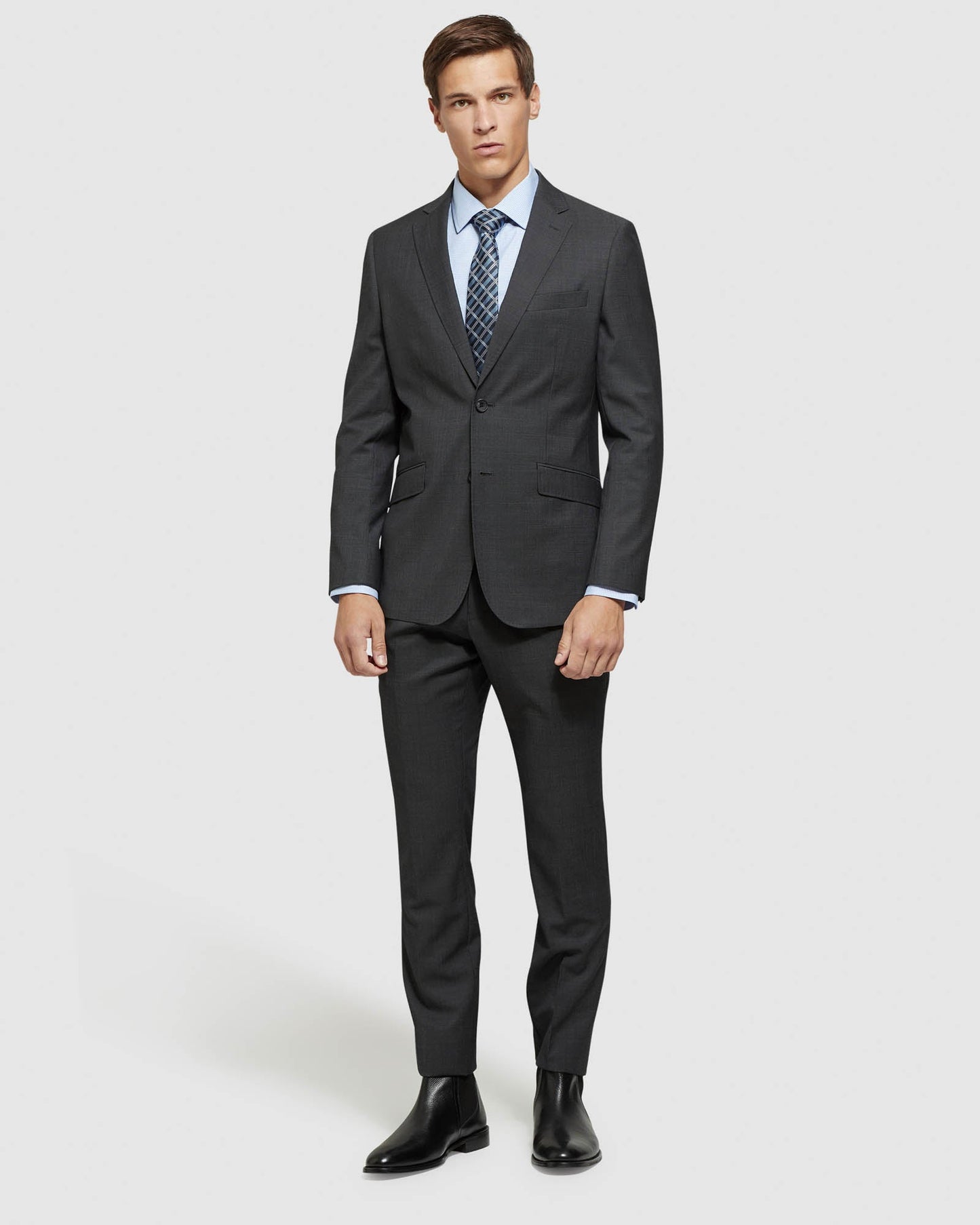 New Hopkins Wool Stretch Suit Jacket