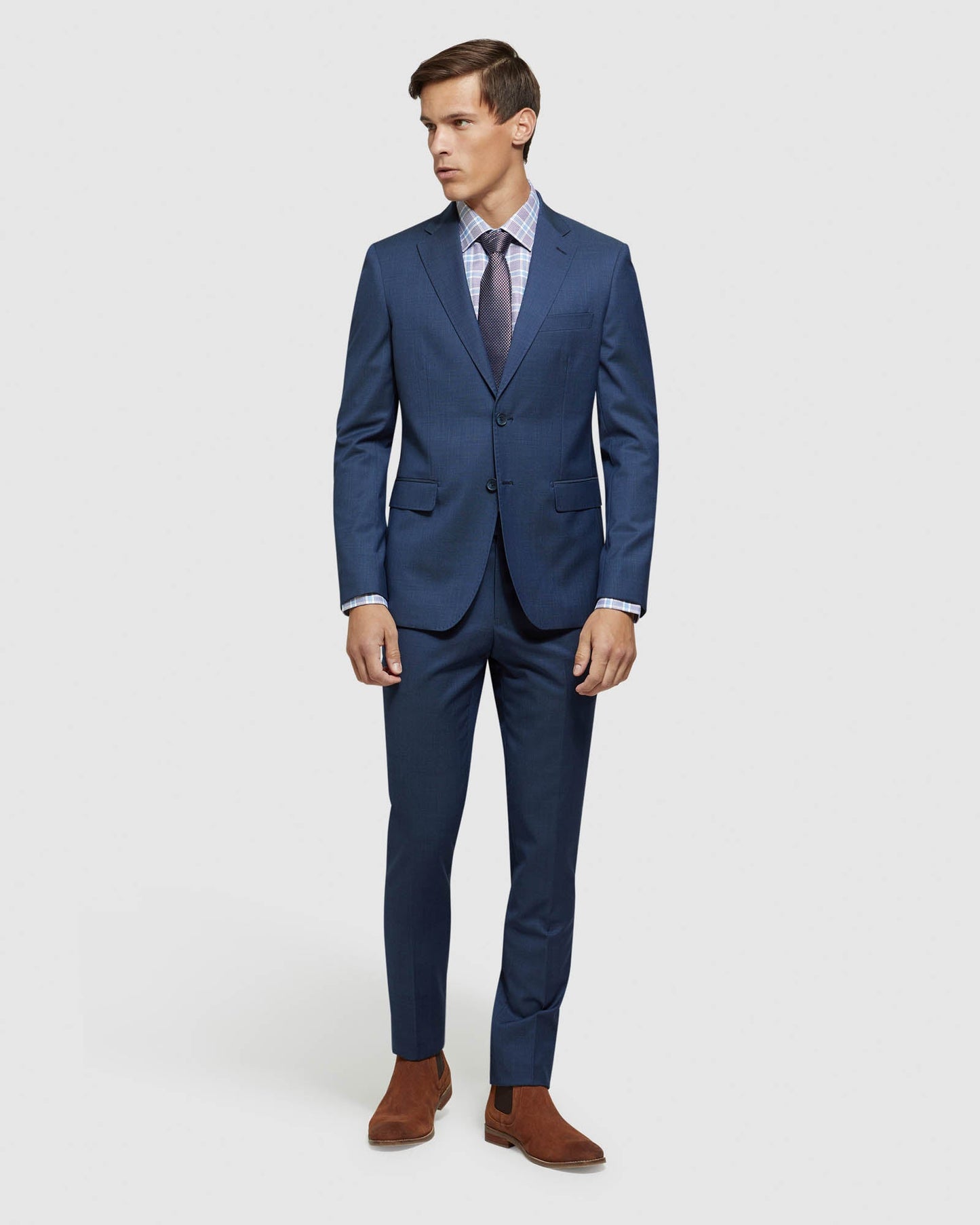Byron Wool Stretch Suit Trousers