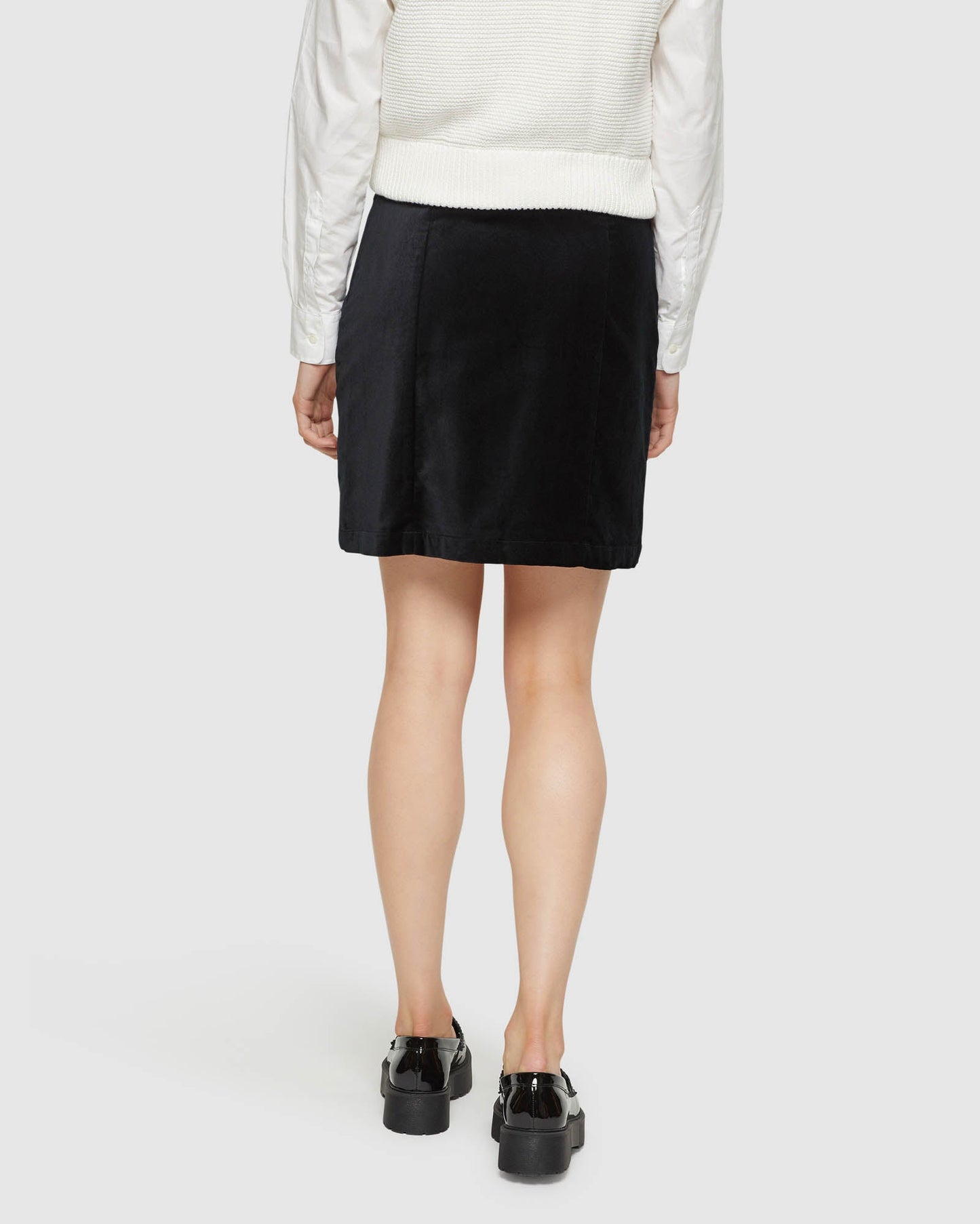 Anya Velvet Mini Skirt
