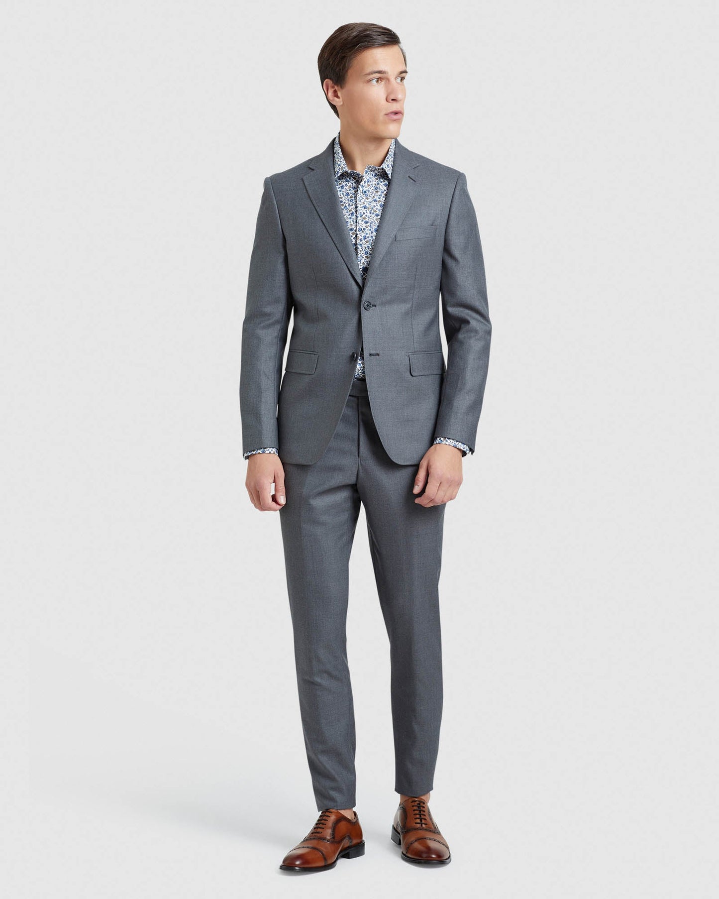 Byron Wool Stretch Suit Trousers
