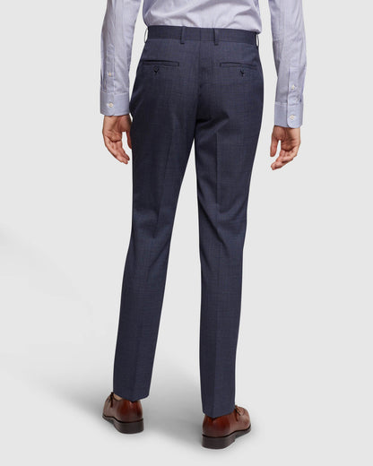 Hopkins Wool Stretch Check Trousers