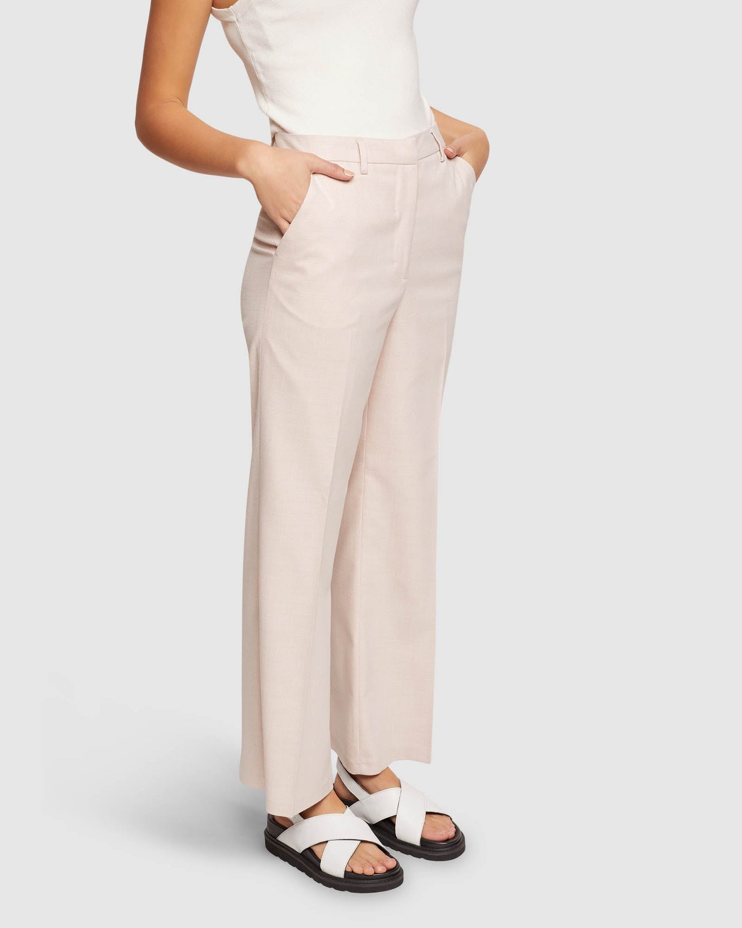 Lauren Eco Wide Leg Suit Pants