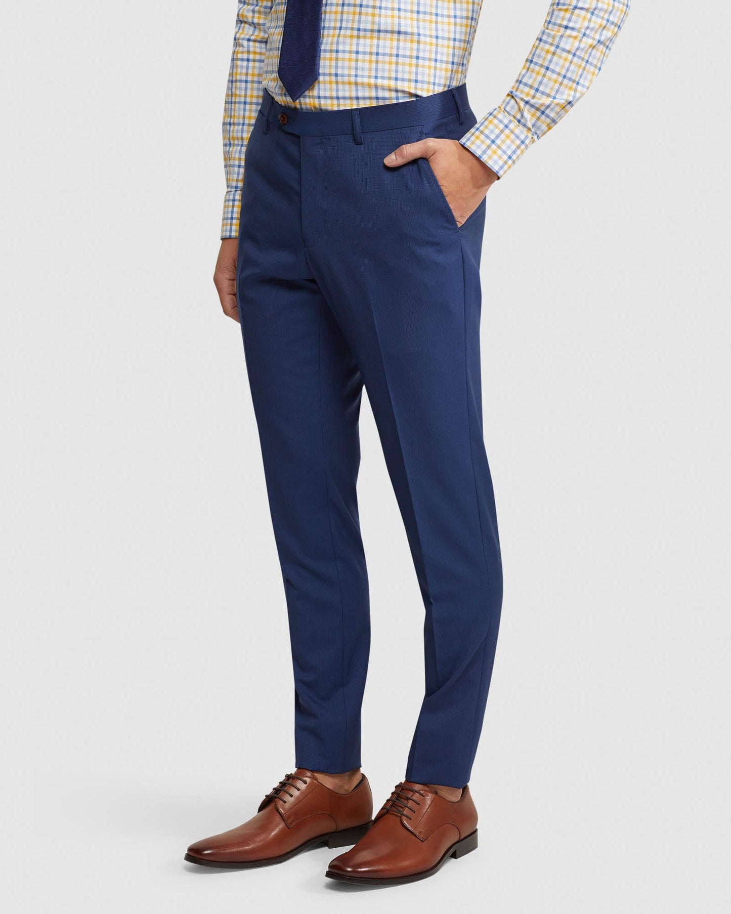 Byron Wool Stretch Suit Trousers
