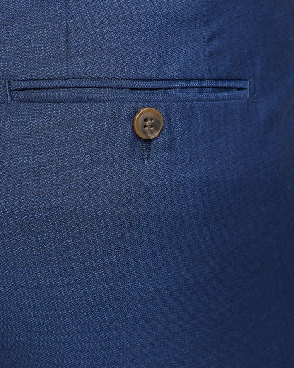 Byron Folded Cuff Wool Suit Trousers