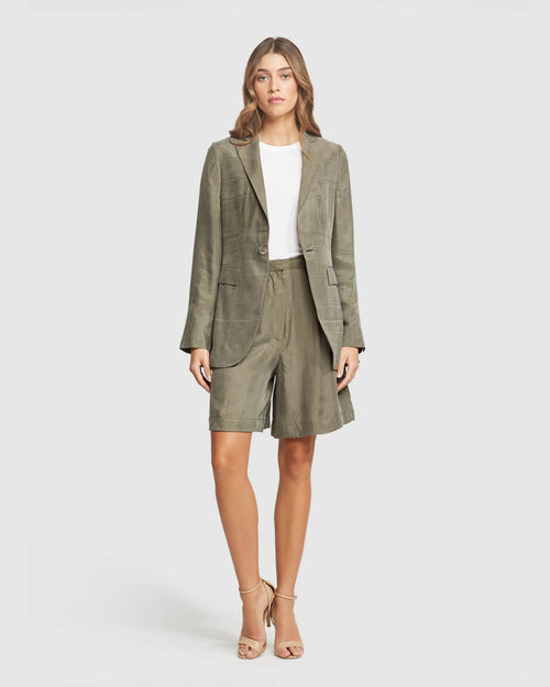 Lola Cupro Blend Blazer