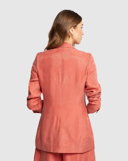 Lola Cupro Blend Blazer