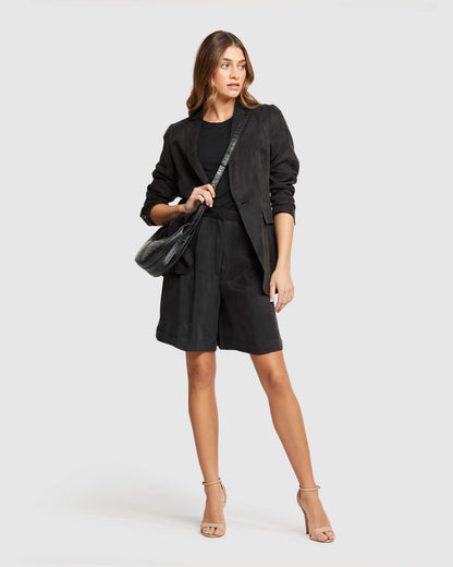 Lola Cupro Blend Blazer