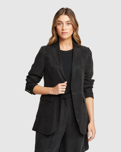 Lola Cupro Blend Blazer