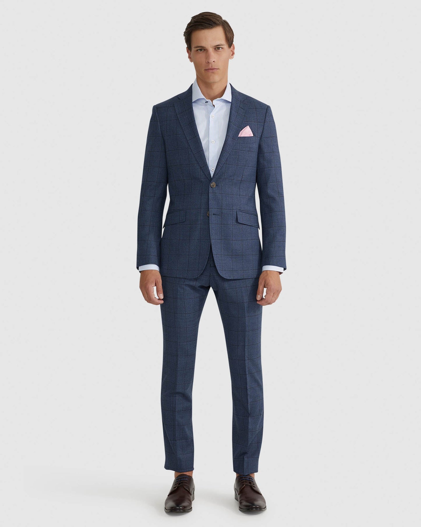 Hopkins Wool Stretch Suit Trousers
