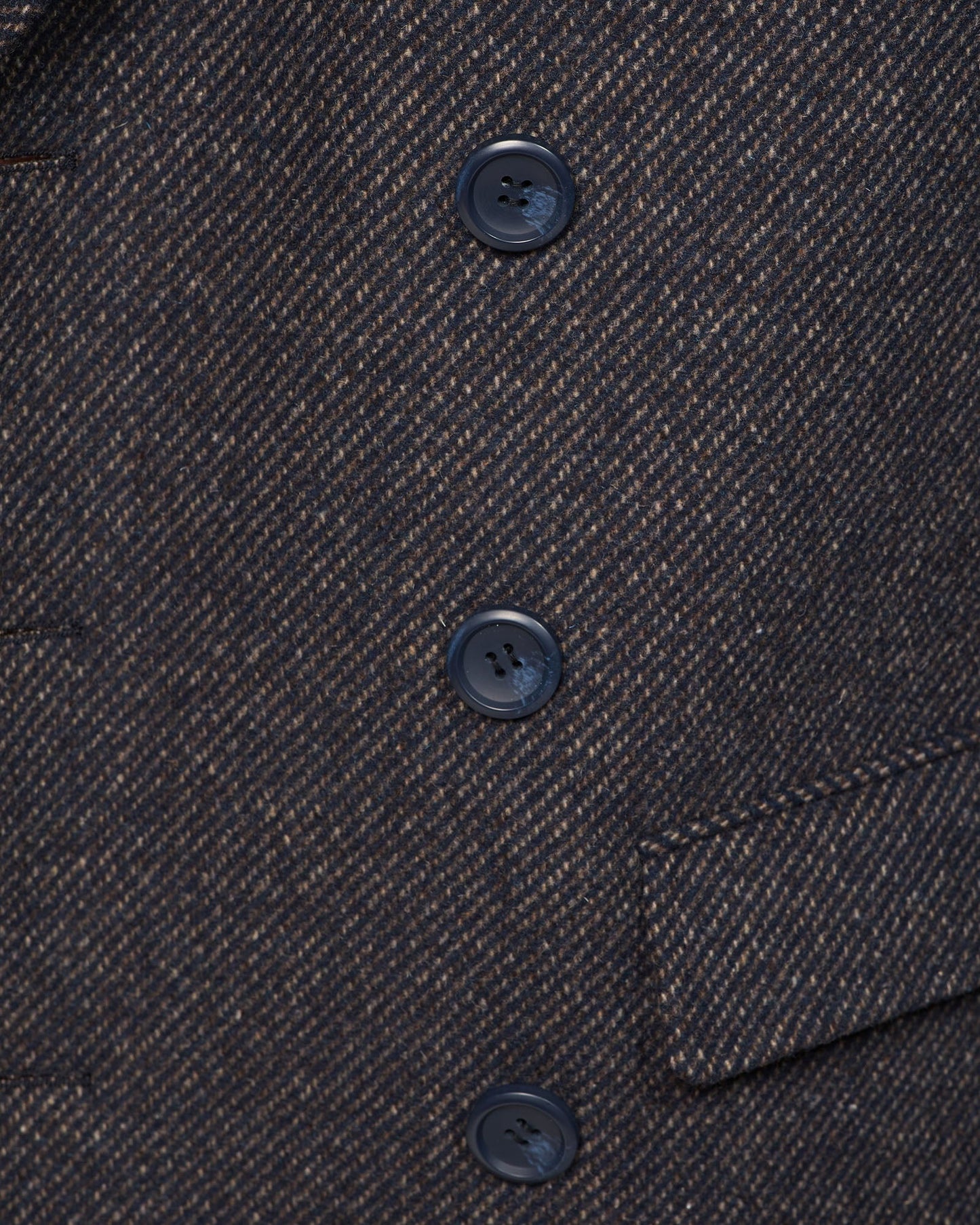 Atticus Wool Rich Twill Overcoat