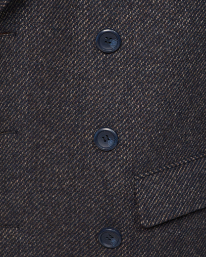 Atticus Wool Rich Twill Overcoat
