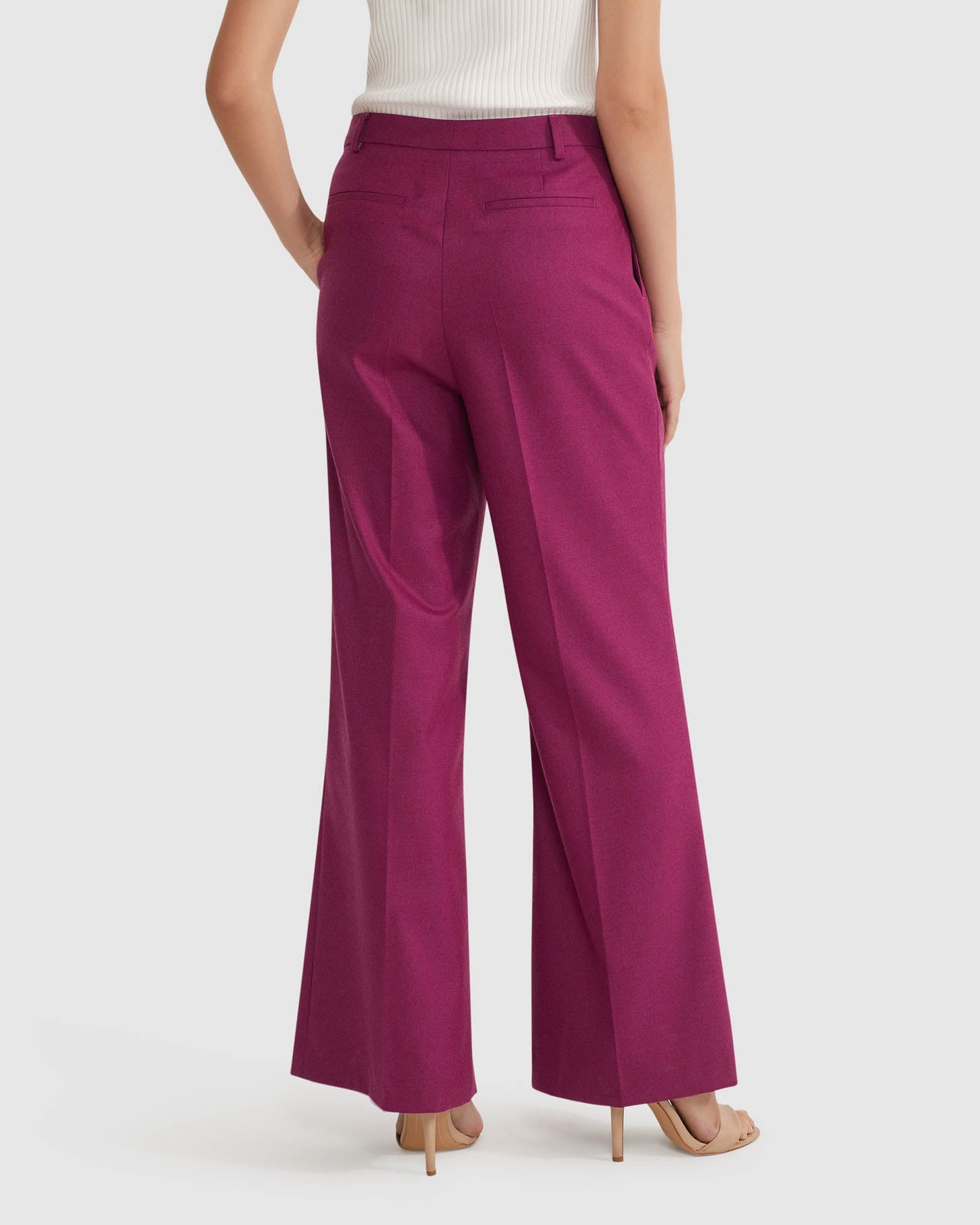 Lauren Eco Wide Leg Suit Pants