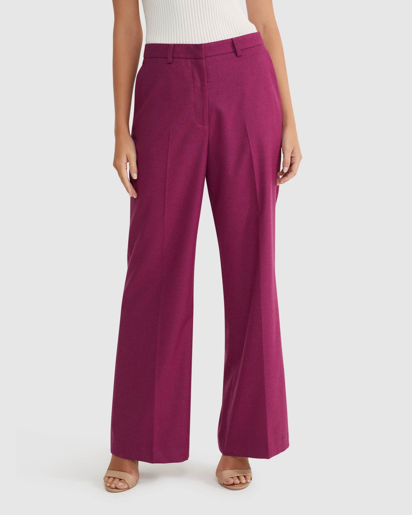 Lauren Eco Wide Leg Suit Pants