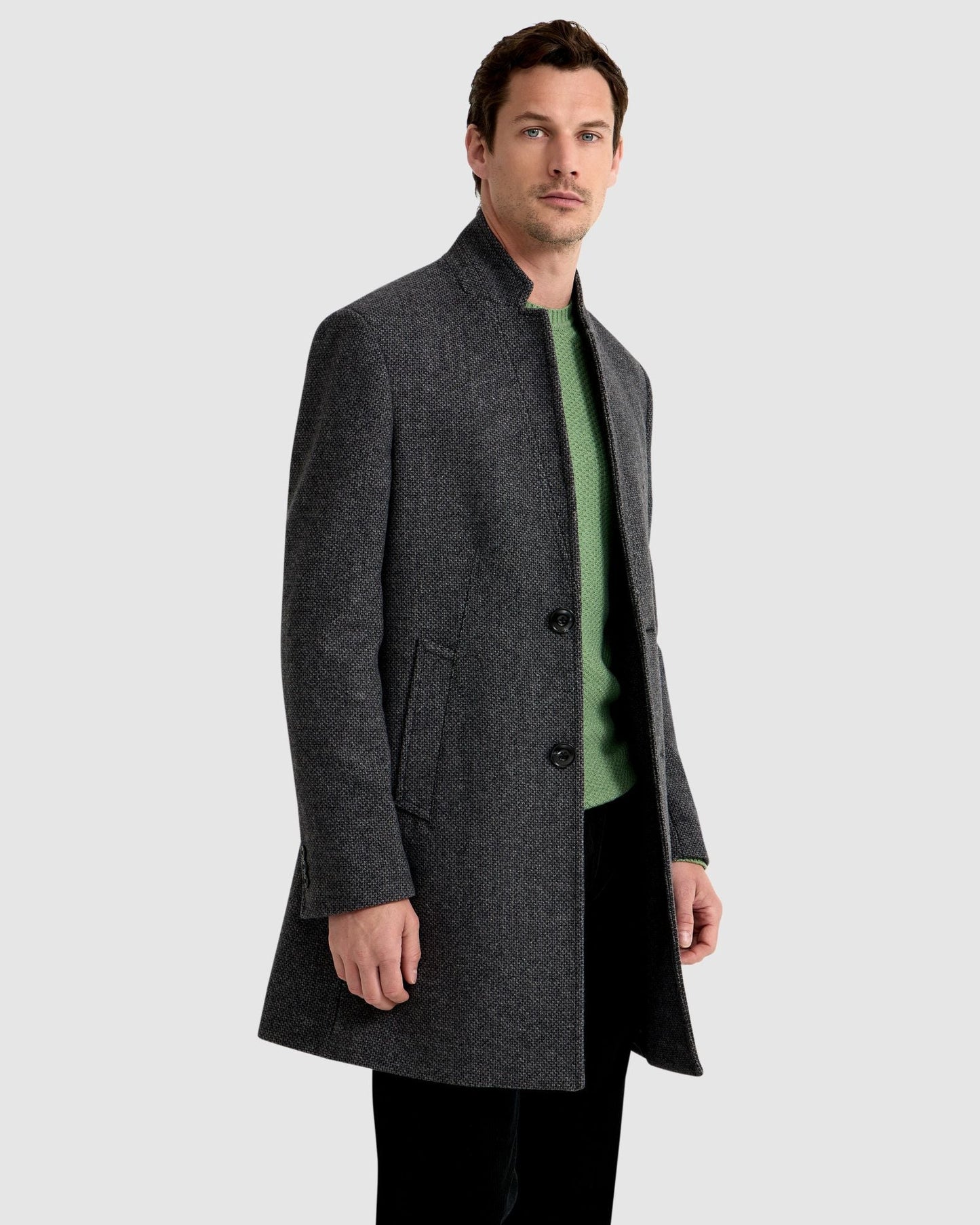 Austin Wool Rich Overcoat