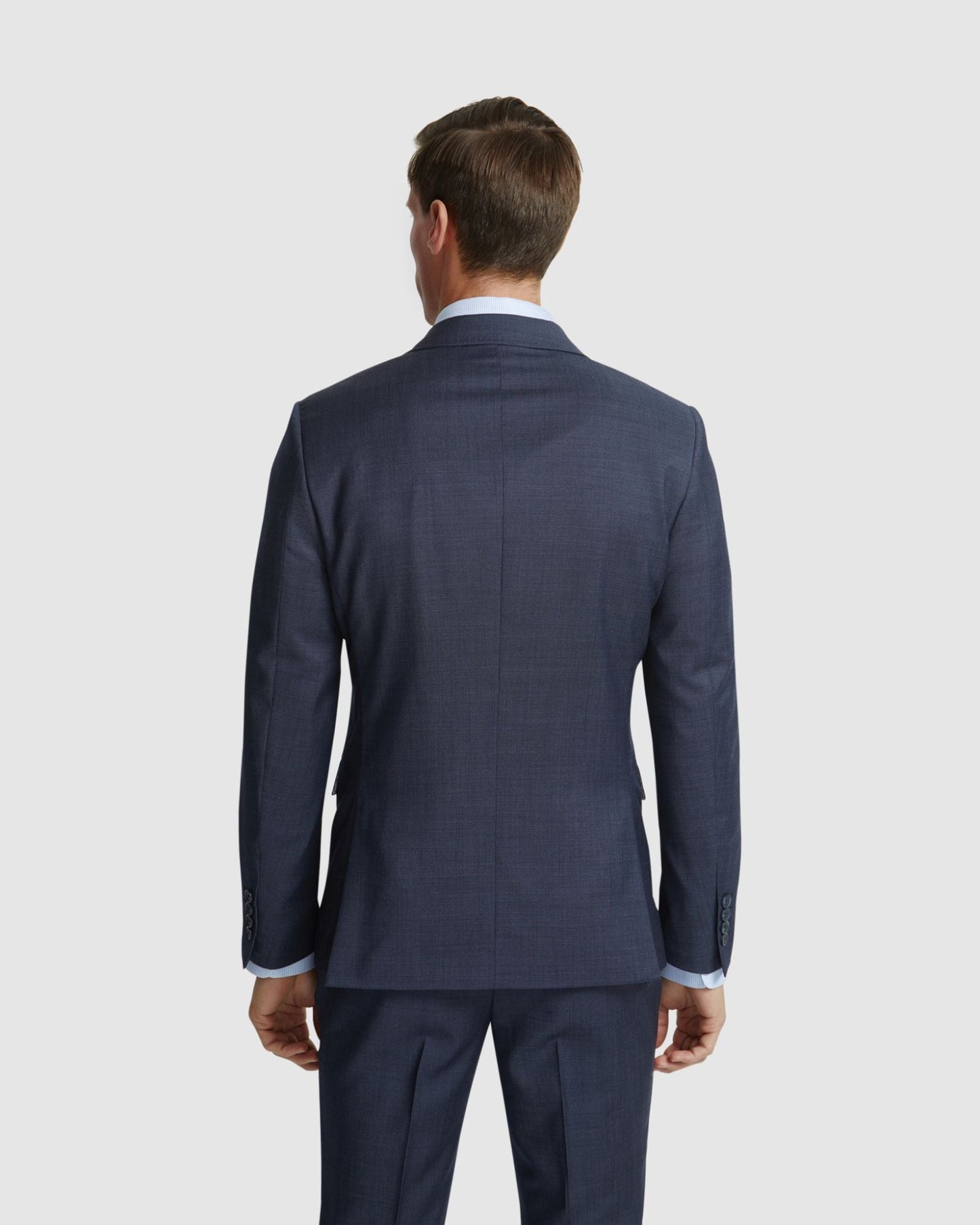 Byron Wool Suit Jacket With Peak Lapel