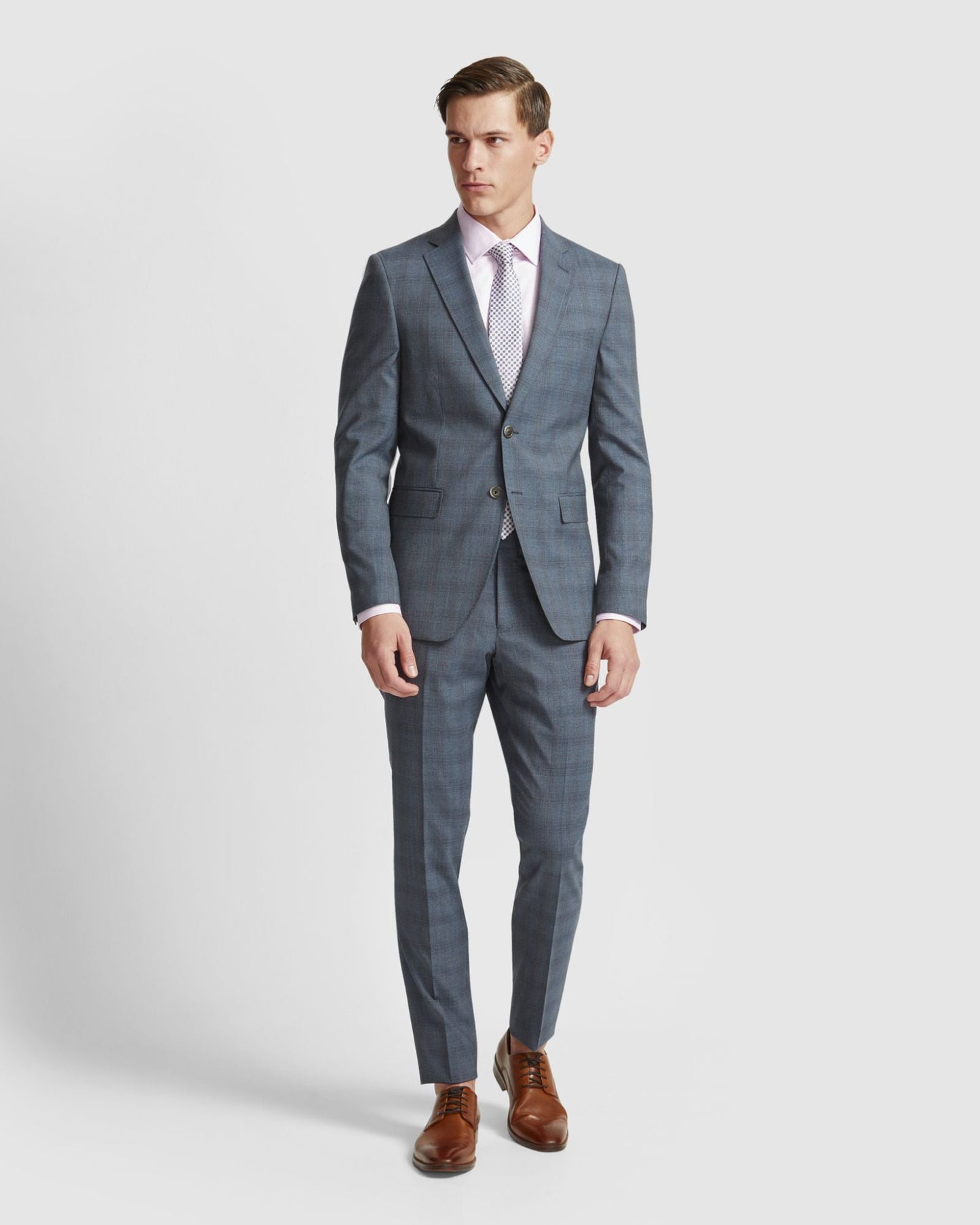 Auden Wool Check Suit Jacket