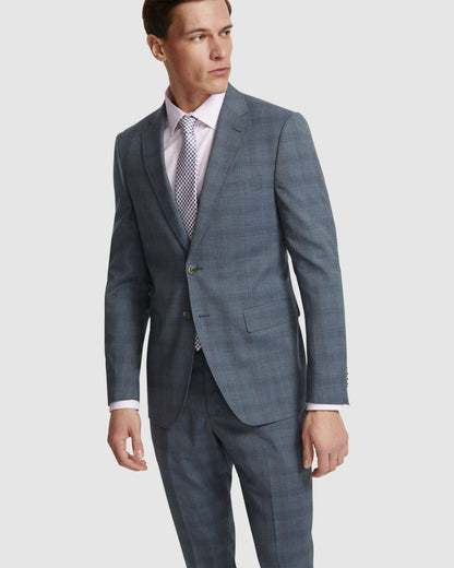 Auden Wool Check Suit Jacket