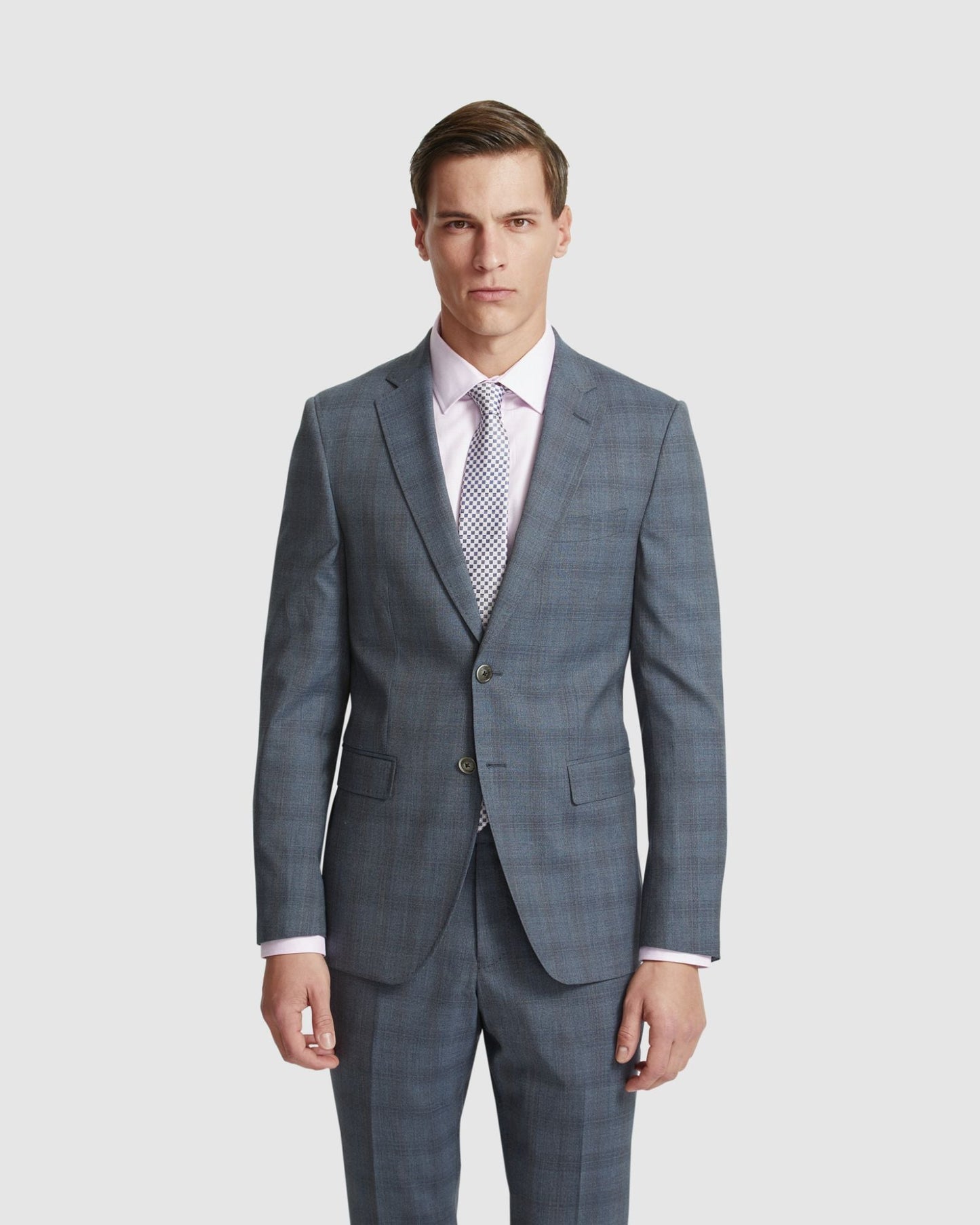 Auden Wool Check Suit Jacket