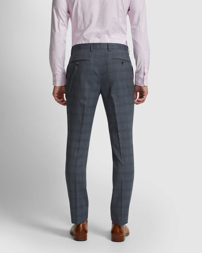 Auden Wool Check Suit Trousers