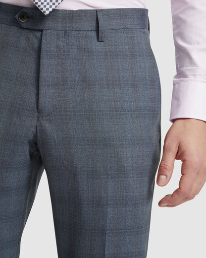 Auden Wool Check Suit Trousers