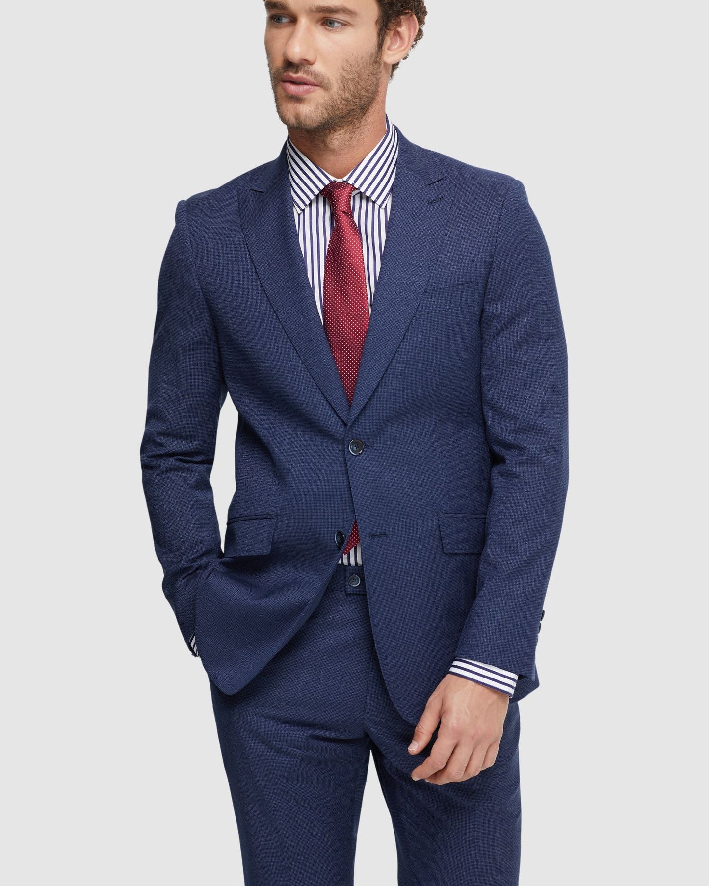 New Hopkins Wool Suit Jacket