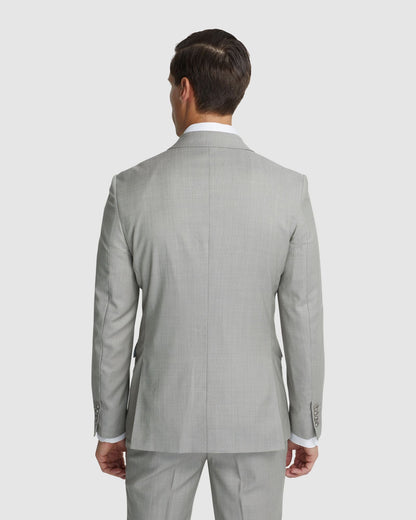 Byron Wool Suit Jacket With Peak Lapel