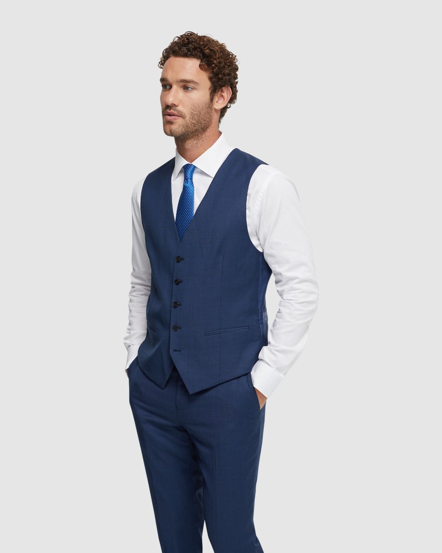 Butterworth Wool Suit Waistcoat