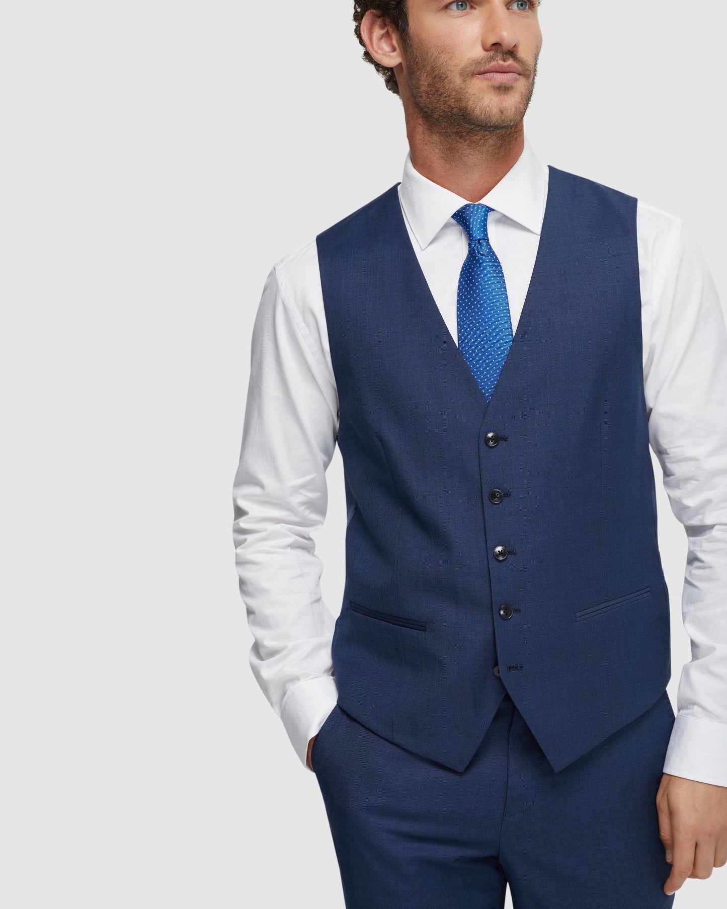 Butterworth Wool Suit Waistcoat