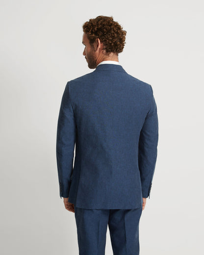 Byron Linen Blend Peak Lapel Jacket