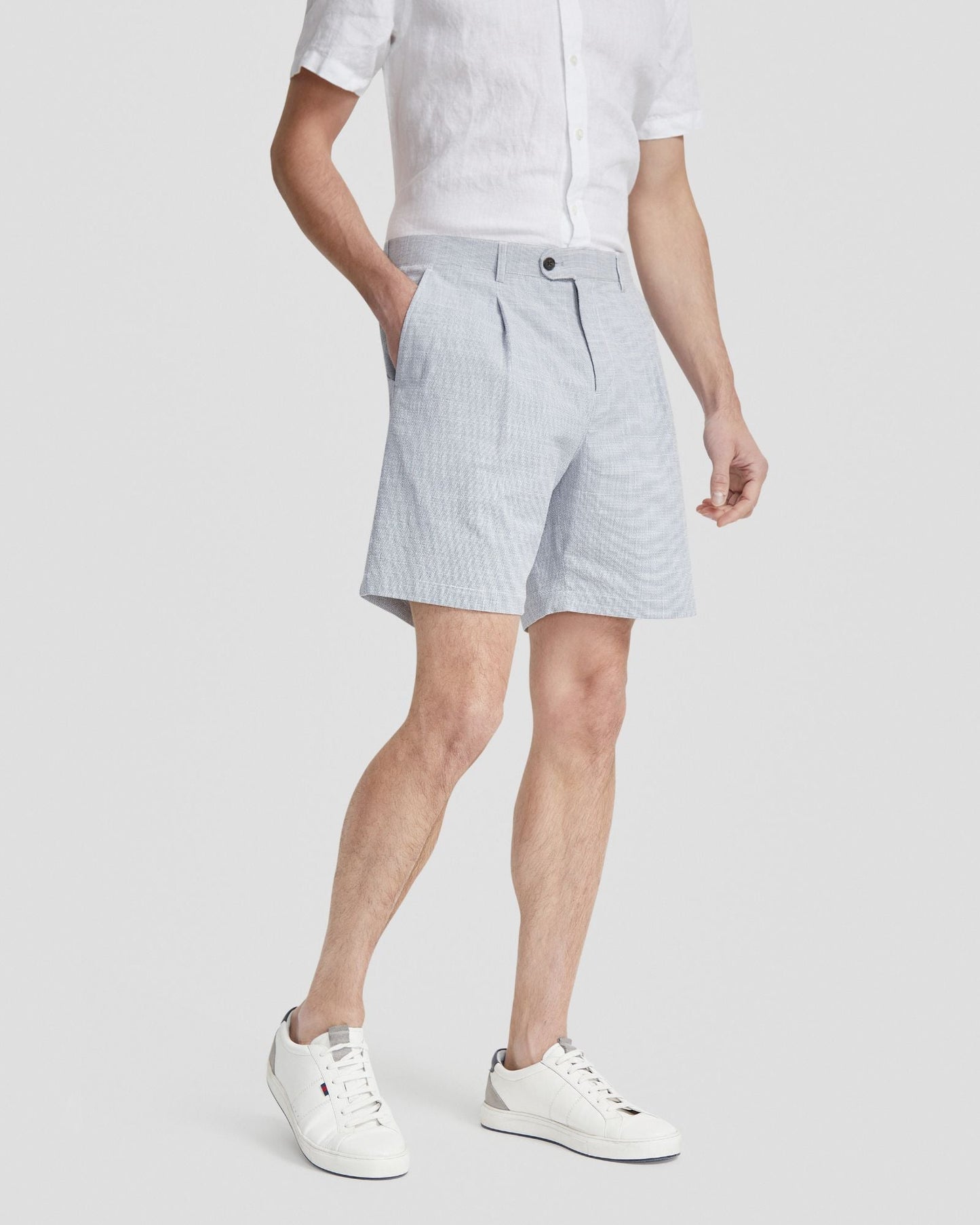 Matteo Eco Seersucker Shorts
