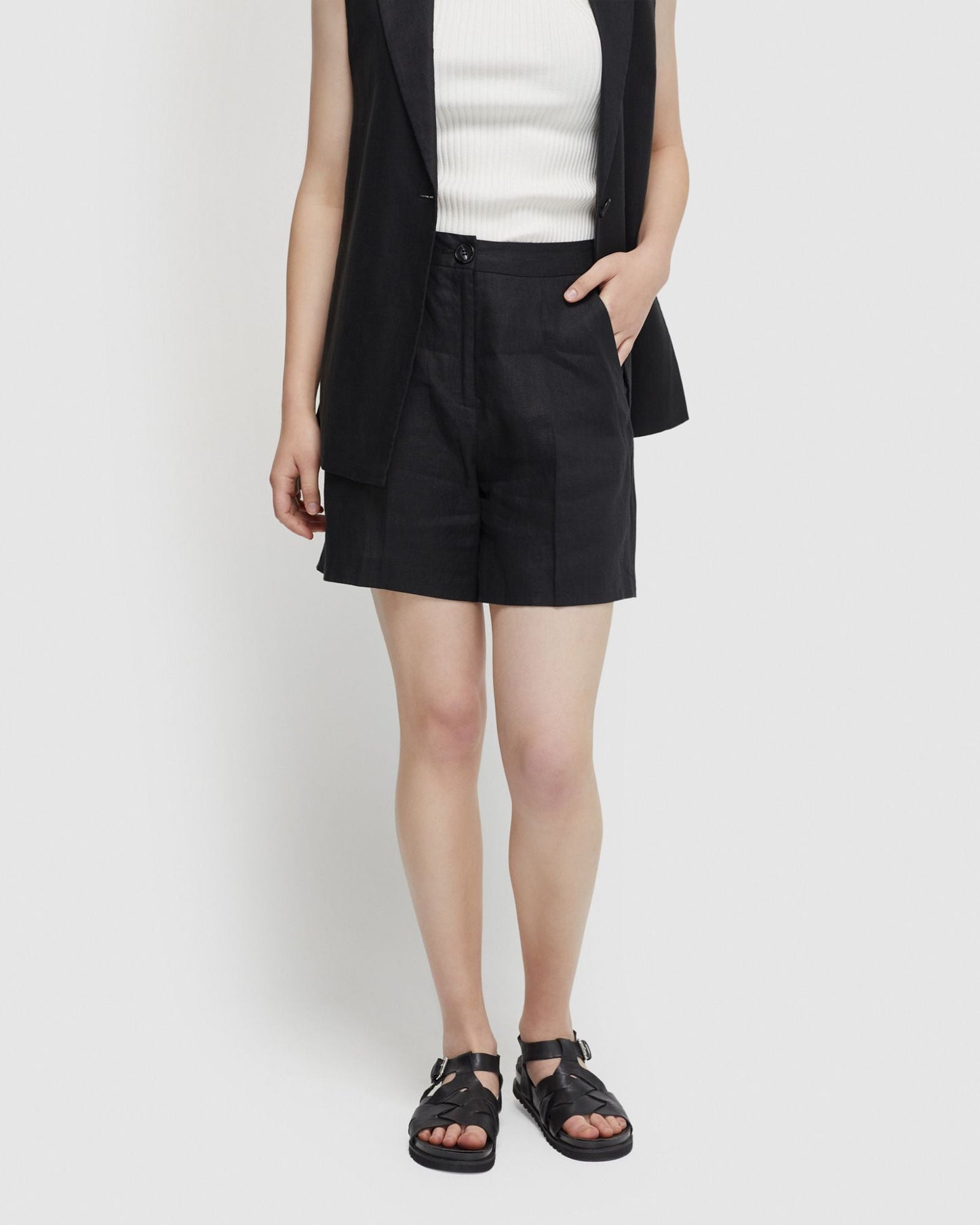 Sasha Linen Shorts