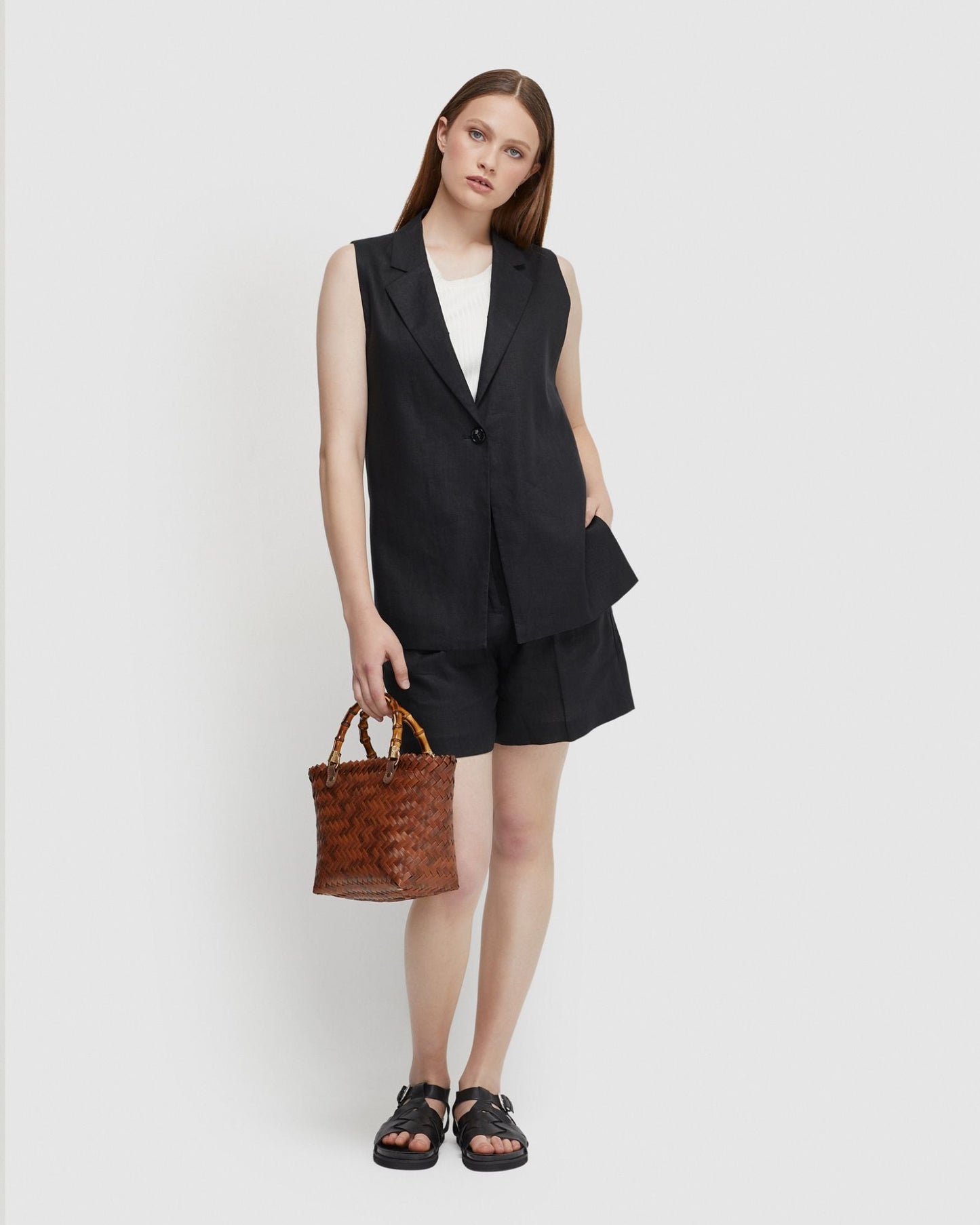 Sasha Linen Shorts