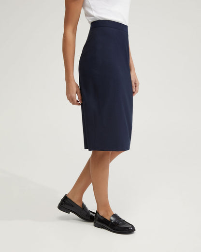 Peggy Wool Stretch Suit Skirt