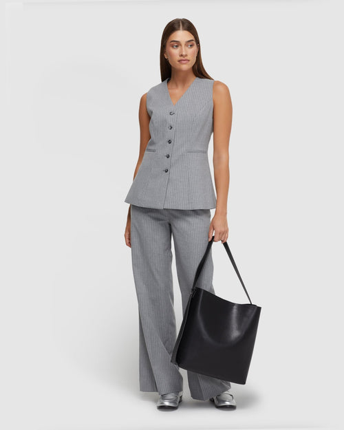 Alice Pinstripe Suit Waistcoat