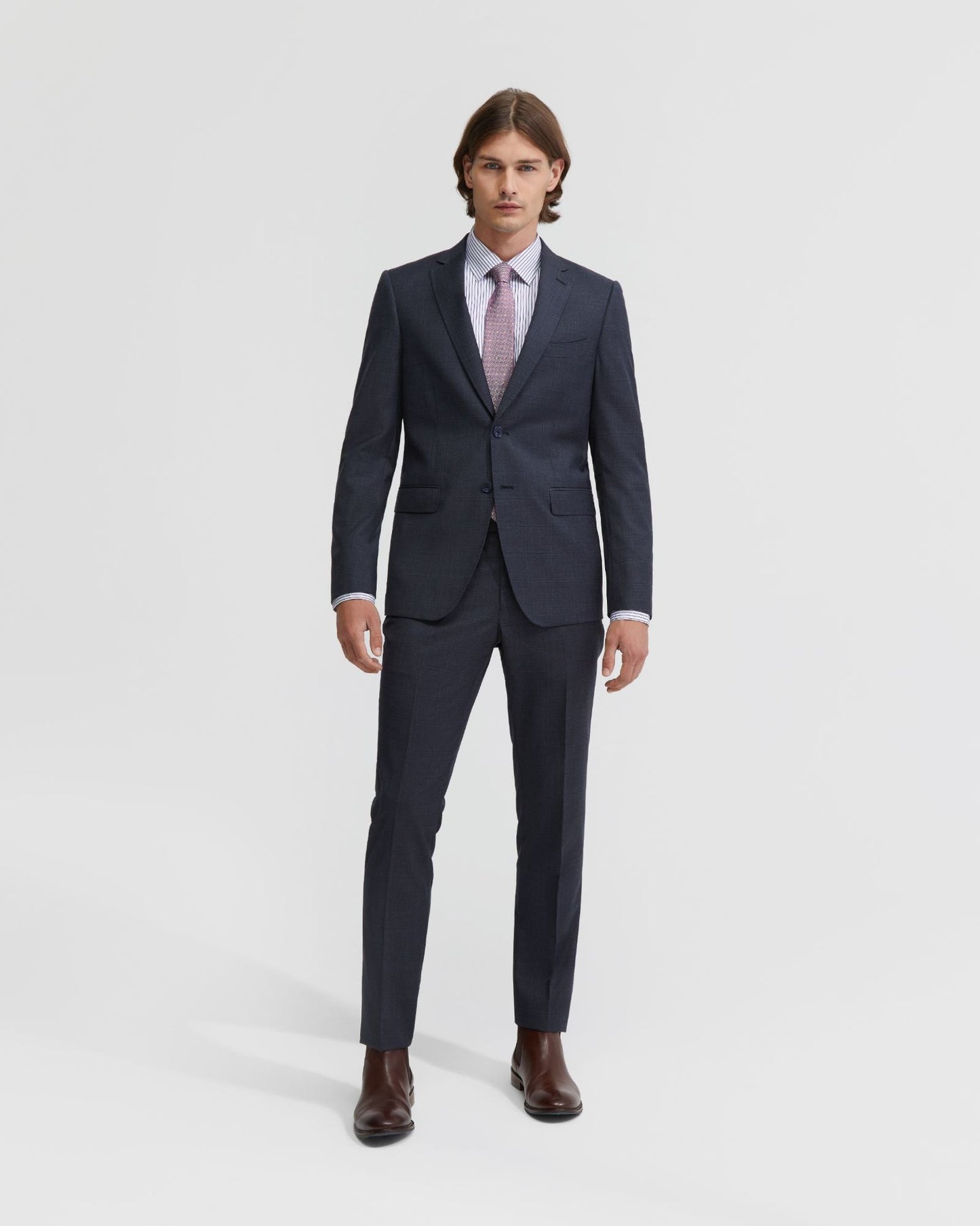 Auden Checked Wool Suit Jacket