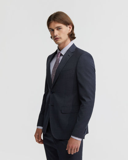 Auden Checked Wool Suit Jacket