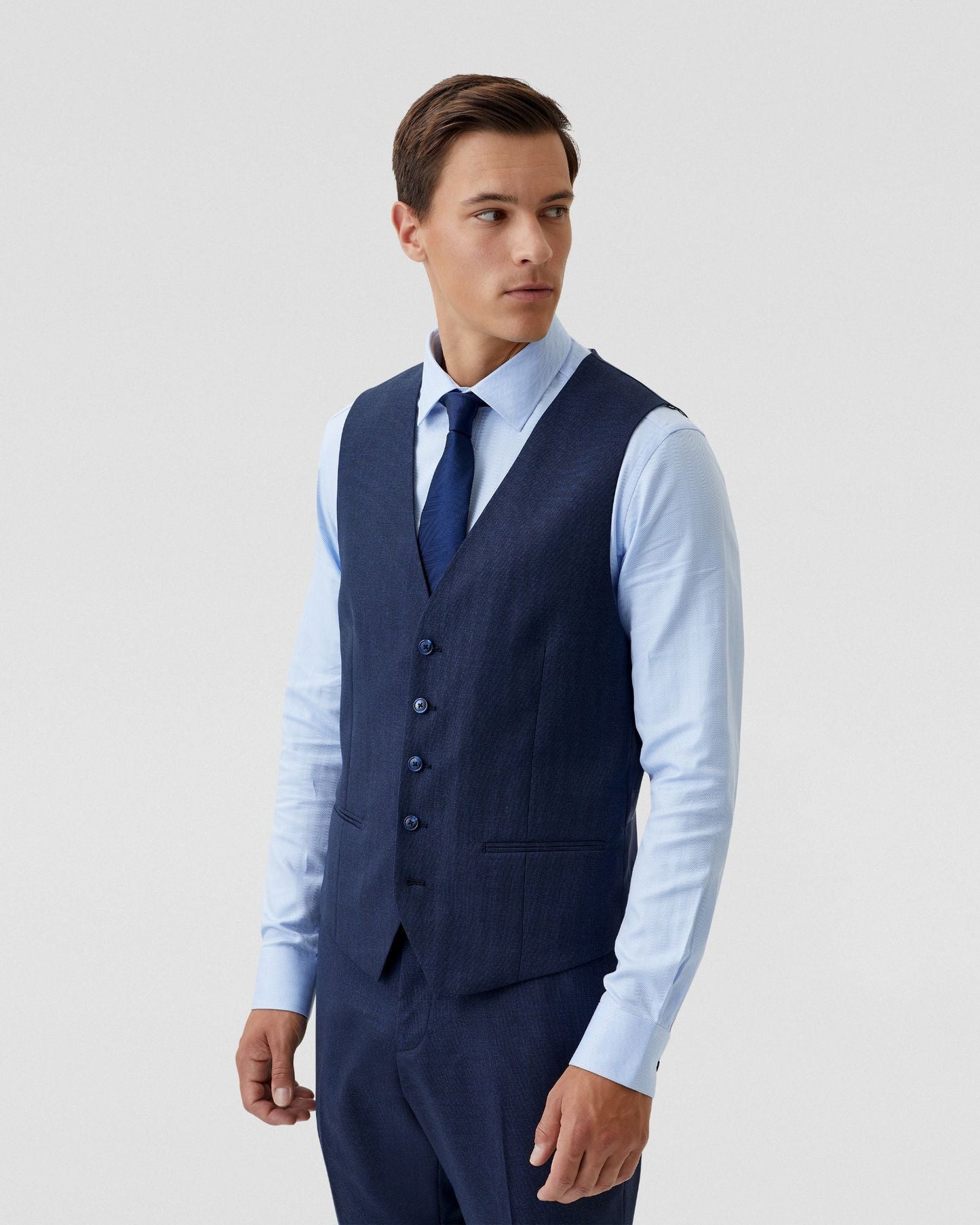 Butterworth Wool Suit Waistcoat