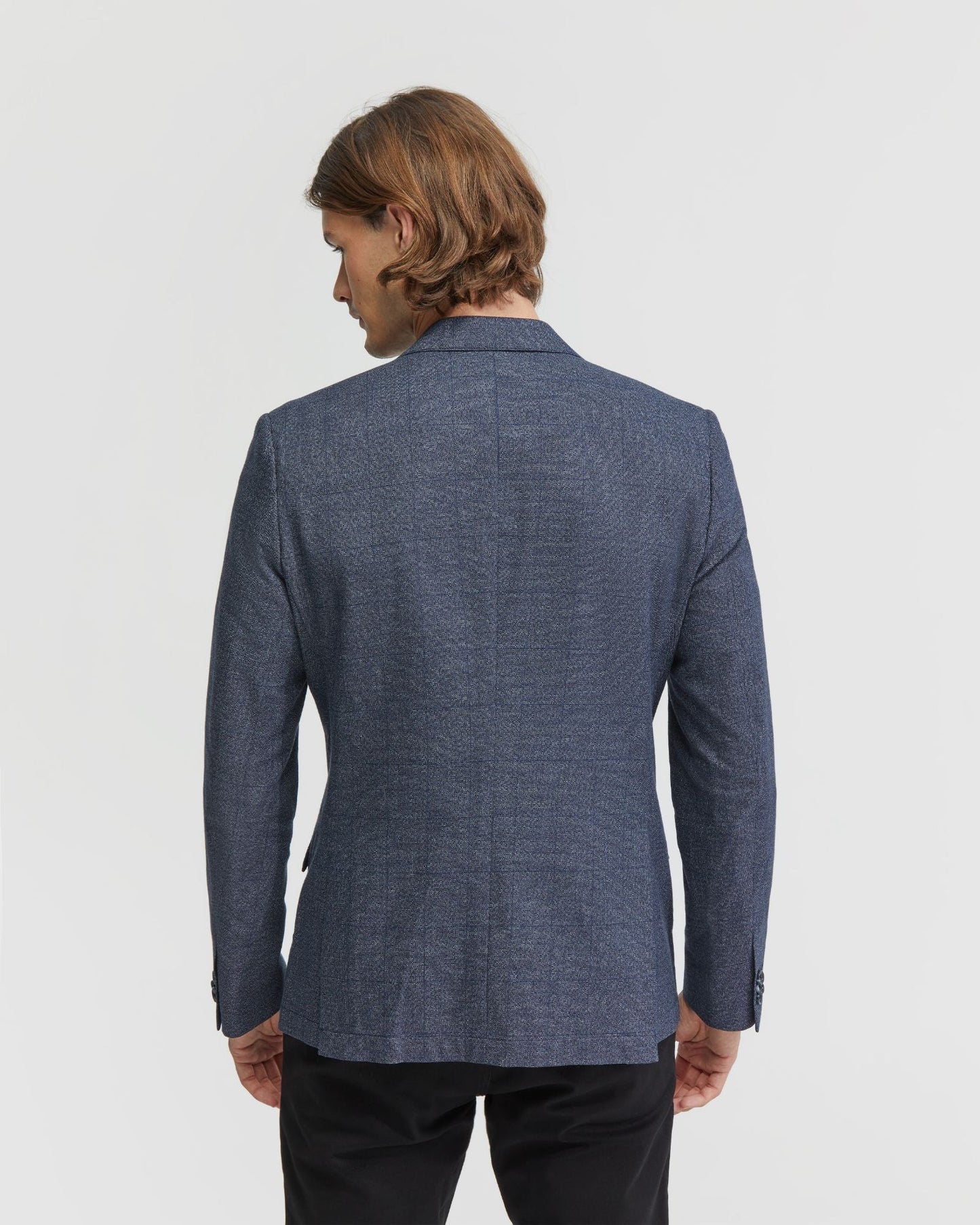 Milton Half Lined Checked Blazer
