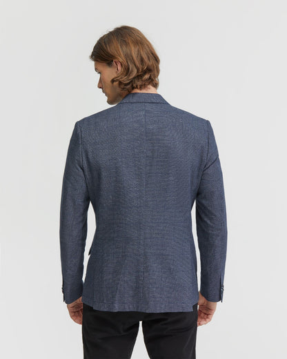 Milton Half Lined Checked Blazer