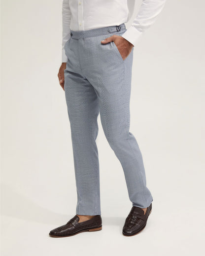 Byron Wool Suit Trousers With Side Tab