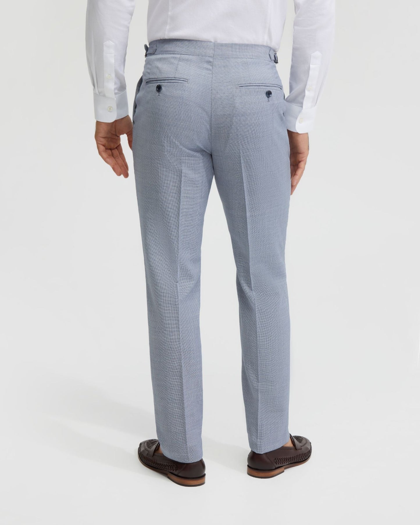 Byron Wool Suit Trousers With Side Tab