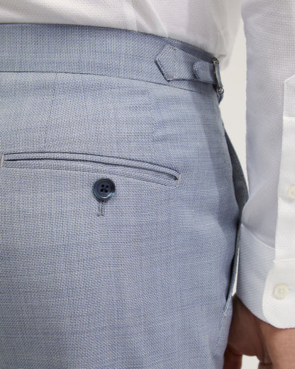 Byron Wool Suit Trousers With Side Tab