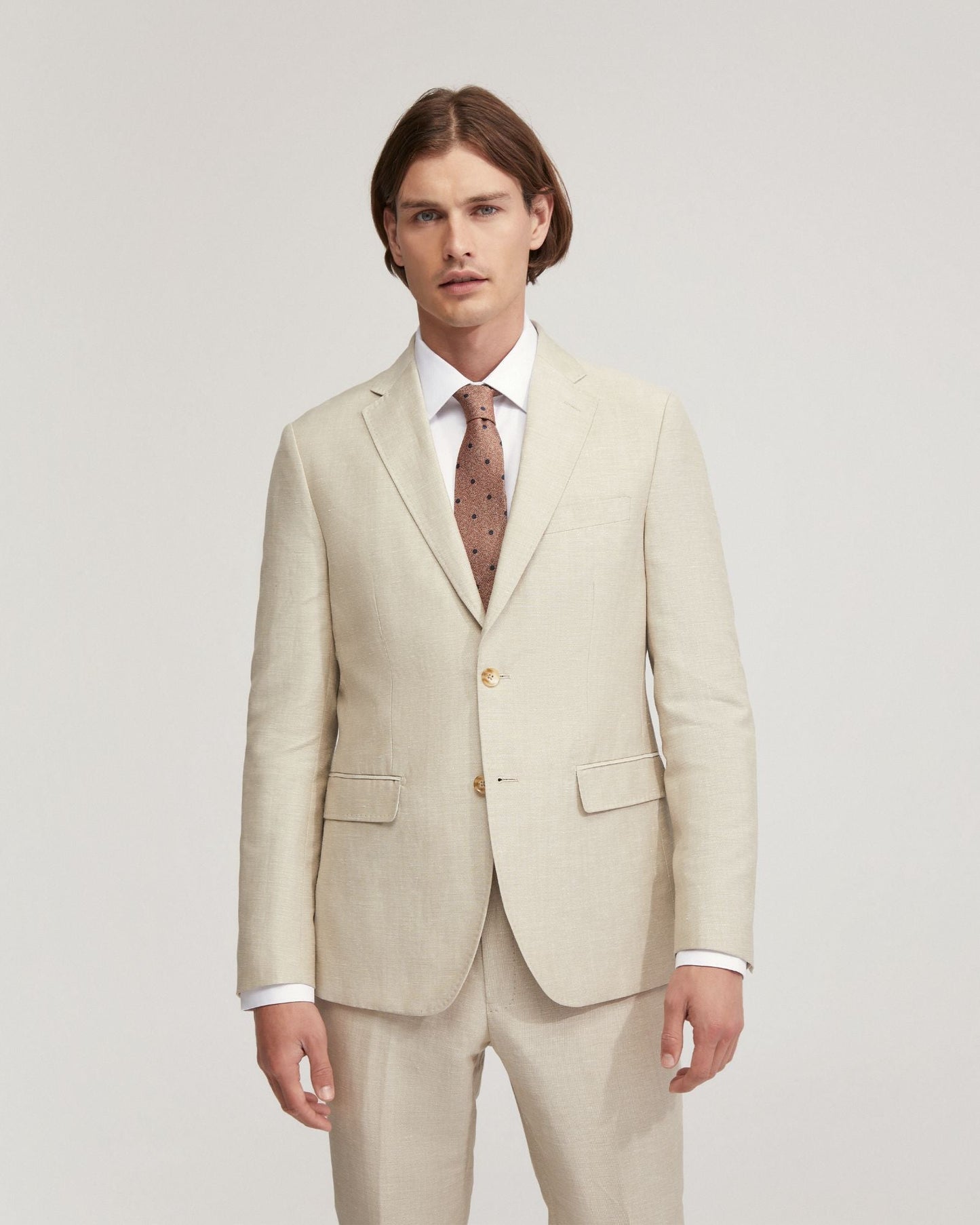 Byron Wool Linen Suit Jacket