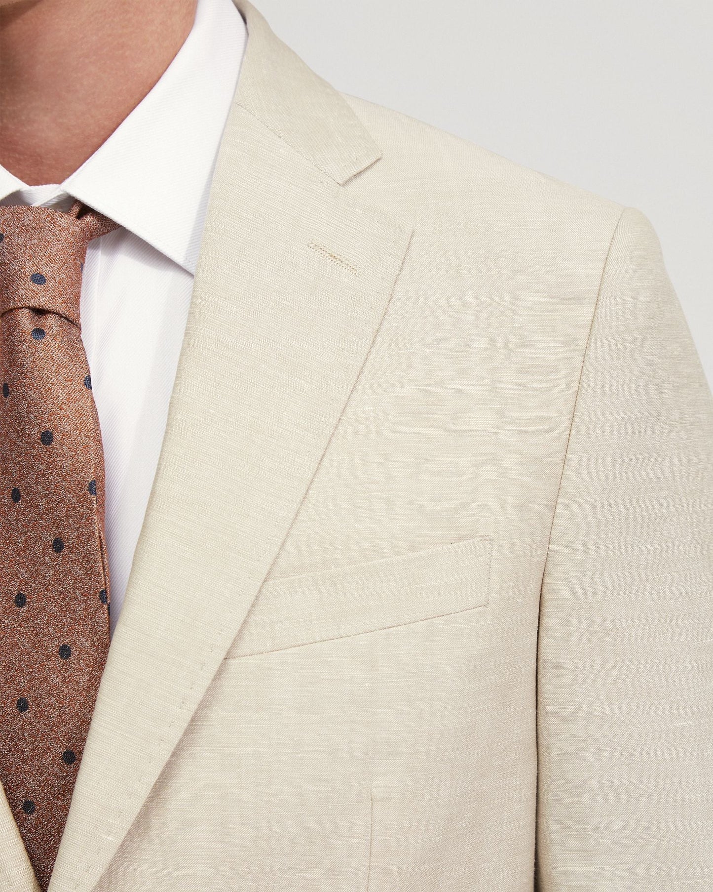 Byron Wool Linen Suit Jacket