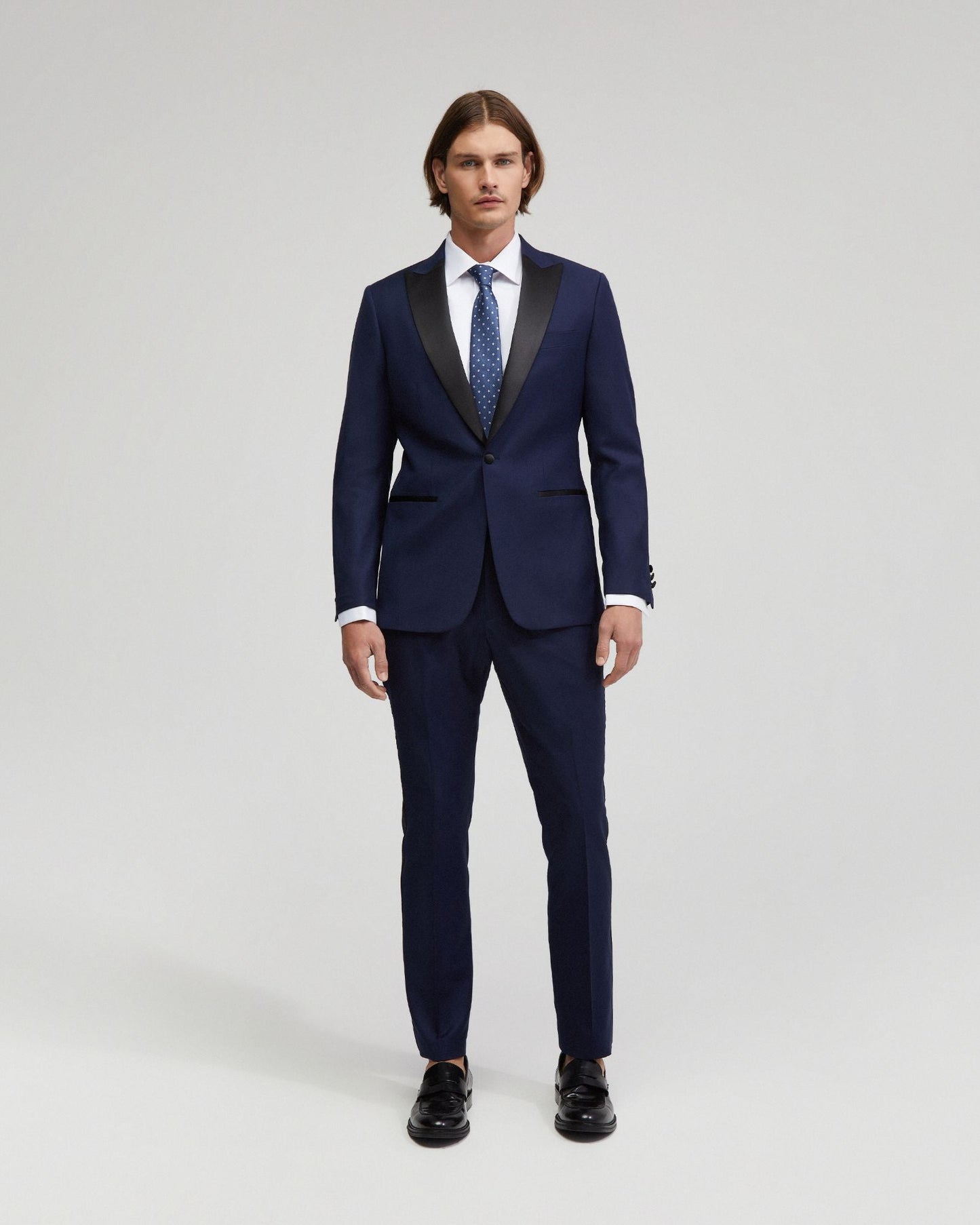 Dinner Suit Jacket With Peak Lapel